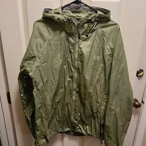 The North Face rain jacket